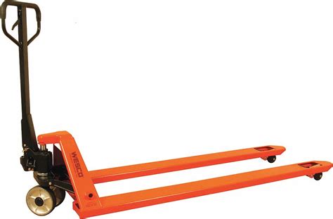 4,400 lb Load Capacity, 78 in x 6 in, General Purpose Manual Pallet Jack - 445K84|273519 - Grainger