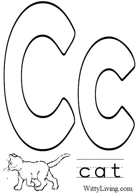 Adult Coloring Letter C Coloring Pages