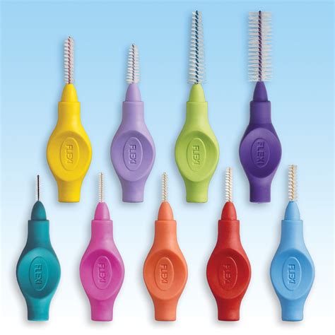 PAF030 : Flexi Interdental Brush Lime Tapered