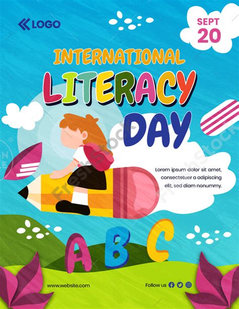 International Literacy Day Poster – FreshStock