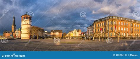 Old Town of Dusseldorf, Germany Stock Photo - Image of city, riverside: 163284154