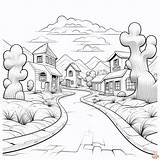 Printable Road Coloring Pages Free For Kids And Adults sketch template
