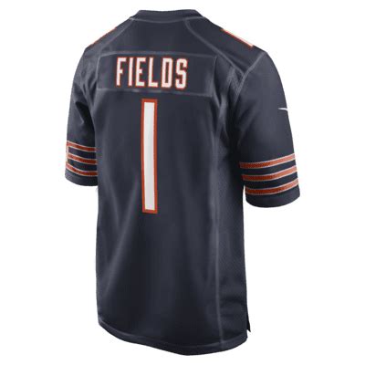 NFL Chicago Bears (Justin Fields) Men's Game Football Jersey. Nike.com