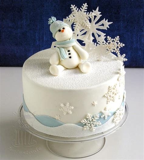 Sweet Snowman Cake - Amazing Cake Ideas