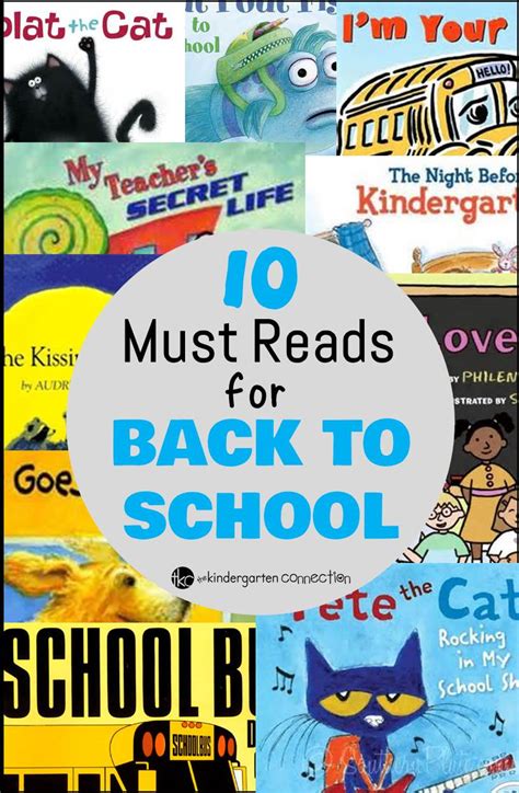 10 Back to School Books - The Kindergarten Connection