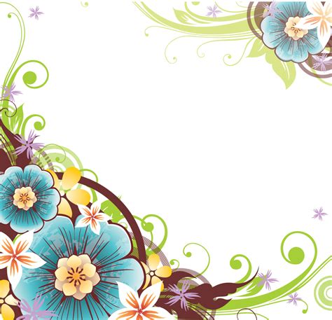 Flowers Borders PNG Transparent Images | PNG All