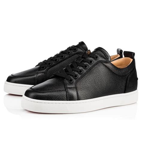 Christian Louboutin Low Tops | Rantulow Black - Mens — Rob Fuggetta