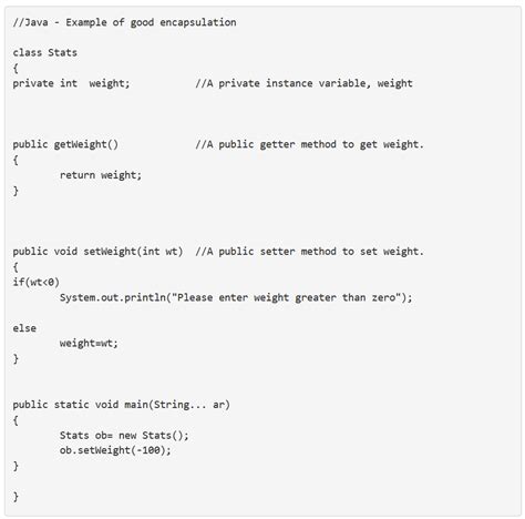 Encapsulation in Java- Decodejava.com