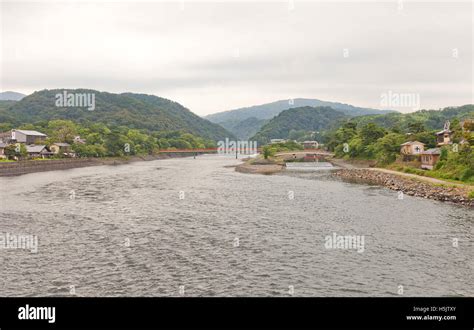 View of Uji River from Uji Bridge Stock Photo - Alamy