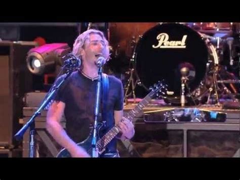 Nickelback - Photograph (Live 2007) | Nickelback, Acoustic song ...