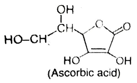 Structure of Ascorbic acid as represented as follows. How many of the following reagents can ...