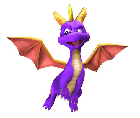 Flying Spyro (Rotating) by Nikka-A on DeviantArt