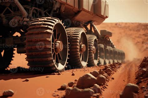 rover wheels in exploration mars planet 22081038 Stock Photo at Vecteezy