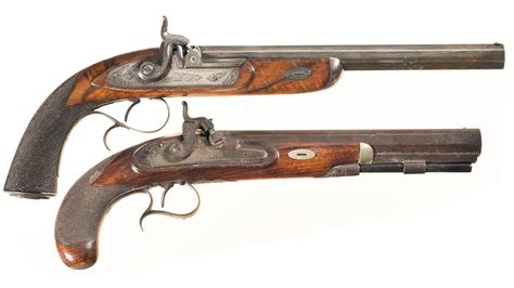 Two Percussion Dueling Pistols | Rock Island Auction