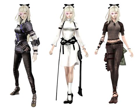 Caim, Furiae, & Manah Outfits - Drakengard 3 Art Gallery