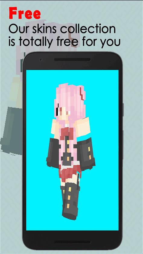 Cute Anime Girl Skins For MCPE APK for Android Download