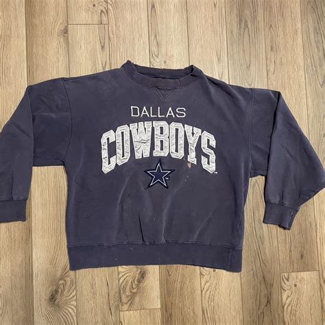 Distressed Dallas cowboys sweatshirt - Depop