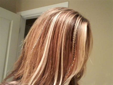 Hair Extension Highlights --Get a perfect highlight with a few hair extensions. The bonu ...