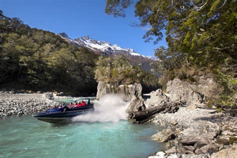 Dart River wilderness jet boat adventure Glenorchy