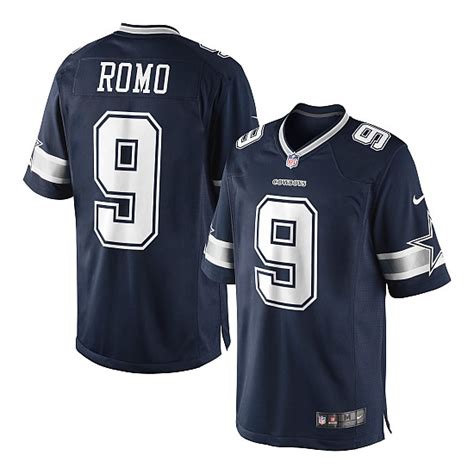 Tony Romo Dallas Cowboys Limited Team Color Jersey - Navy Blue