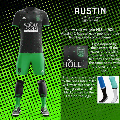 Austin FC home kit Inaugural Season