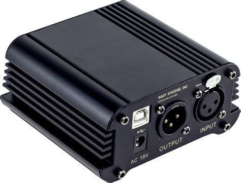 Amazon.com: The SMPS-USB Phantom Power Supply - Provides 48V phantom power for condenser ...