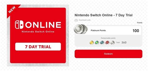 You Can Now Redeem A Seven Day Switch Online Trial From My Nintendo ...