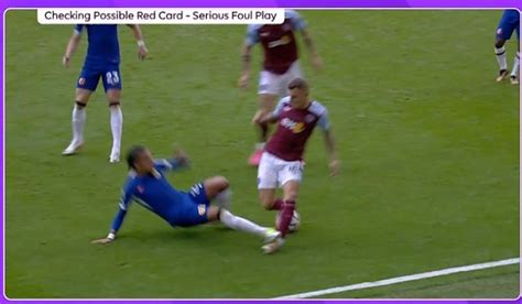 (Video): Malo Gusto given Chelsea red for heavy tackle » Chelsea News