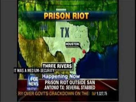 Riot at FCI 3 Rivers prison (TX) - YouTube