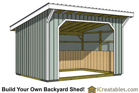 10x16 barn shed plans | Backyard plan idea