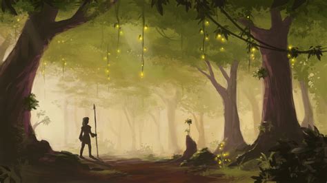 Forest Concept Art 2 by Alrynnas on DeviantArt