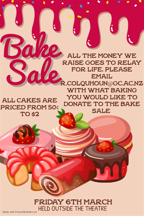 Copy-of-Bake-Sale-Poster-Template-Made-with-PosterMyWall-4 – Glenfield ...