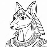 Anubis Coloring Page 73514 58206 sketch template