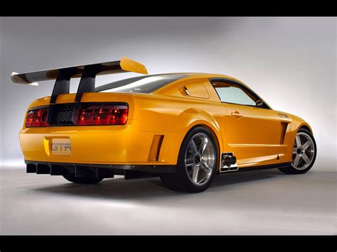 2004, Ford, Mustang, Gt r, Concept, Muscle, Supercar, Supercars Wallpapers HD / Desktop and ...