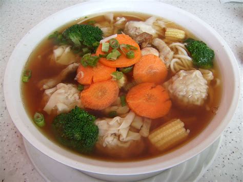 Wor Wonton Soup is a traditional Chinese food. Each region of China has ...