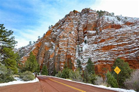 Winter In Zion Photograph by Taylor Reilly - Fine Art America