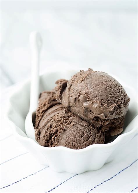 Dark Chocolate Ice Cream | Baked Bree