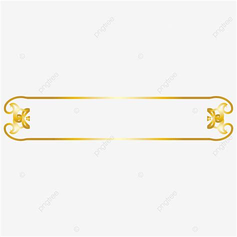 Luxury Gold Border Vector Design Images, Luxury Gold Title Border Vector Frame Png, Vector, Tle ...