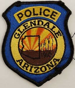 Glendale Az Police Patch - canvas-isto