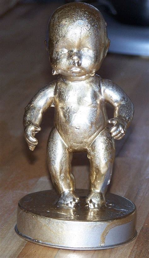 Faux-bronze Baby Statue | Etsy