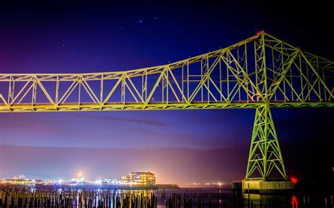 Download Man Made Astoria–Megler Bridge HD Wallpaper