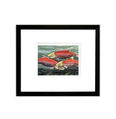 Salmon Run - Canadian Indigenous Art Inc.