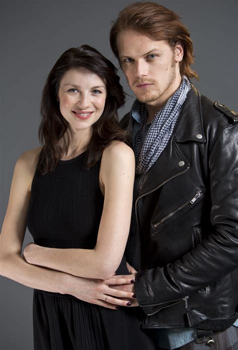 Sam Heughan and Caitriona Balfe Photoshoot - Sam Heughan Foto (39558211) - Fanpop