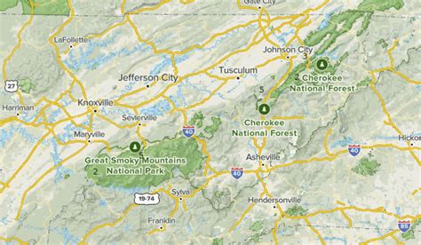 Appalachian Mountains Tennessee Map_ – Map Of Us Topographic