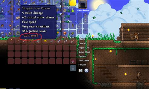 It took me 5 hours to finally find enough iron for a pickaxe, and this happens : Terraria