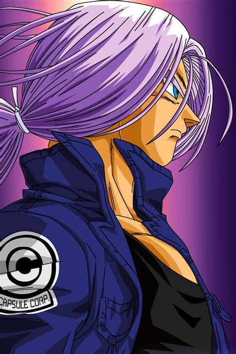 Future Trunks Art Poster | Purple Hair | Dragon Ball | DBZ | NEW | USA | eBay