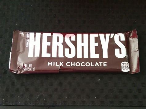 Hershey Chocolate Bar Nutrition Label - Ythoreccio