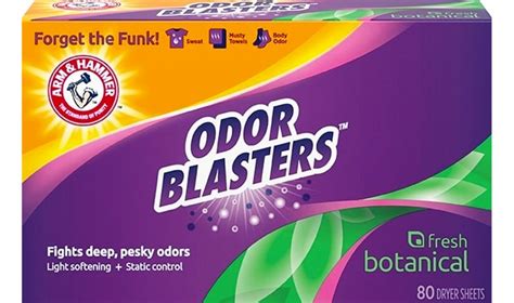 Arm & Hammer Odor Blaster Dryer Sheets 80-Count Box Only $3.73 Shipped on Amazon | Hip2Save