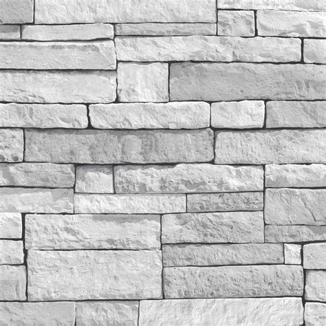 Grey Brick Wallpaper Bq