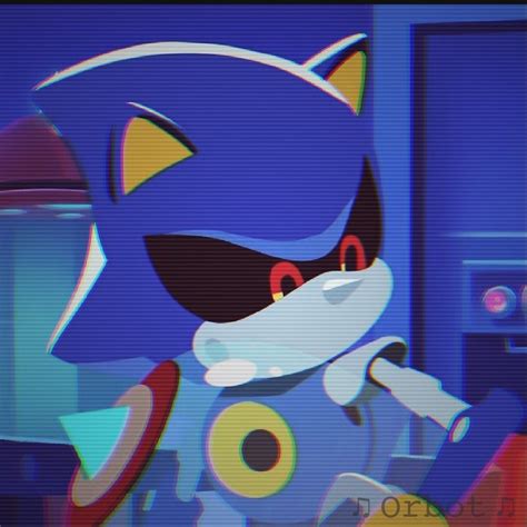 Metal sonic icon in 2022 | Sonic, Sonic fan art, Sonic art